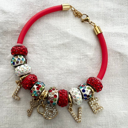 Love Mixed-Charm Bracelet