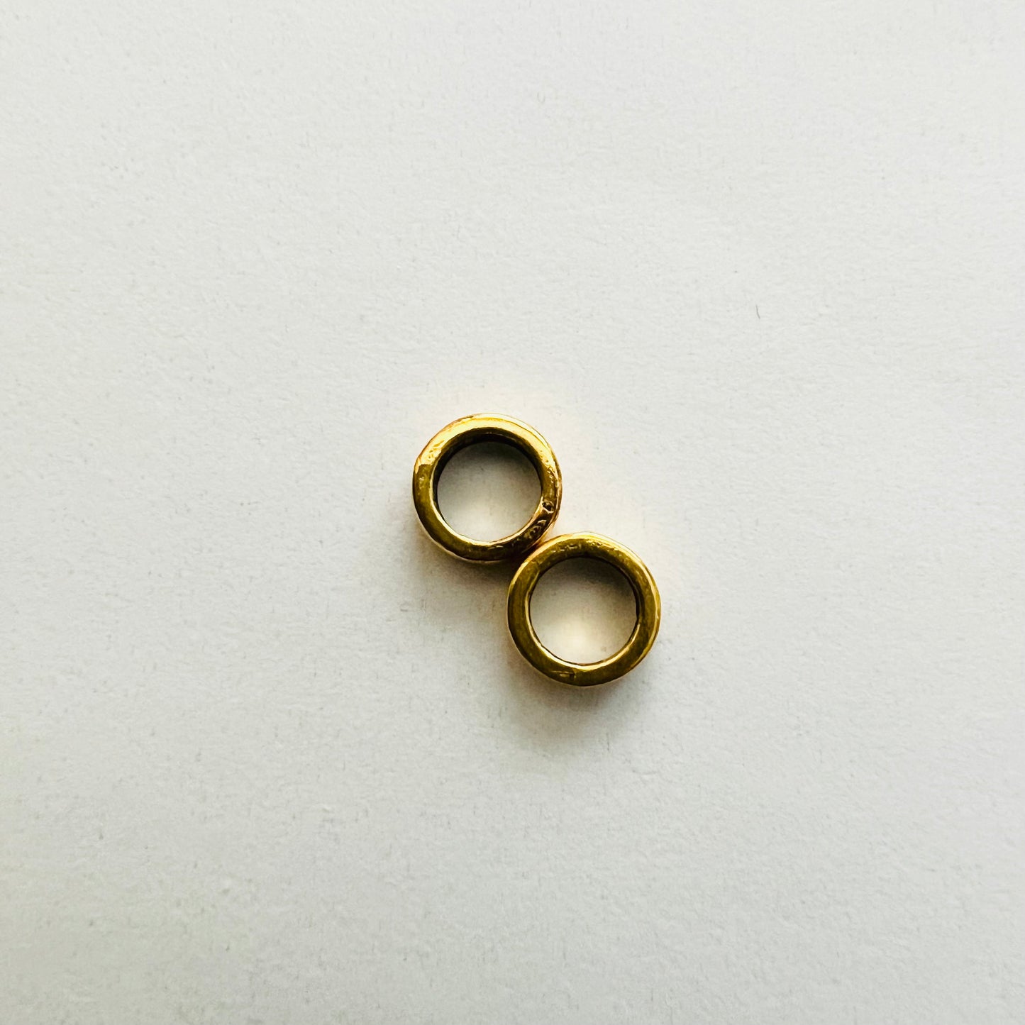 Gold Spacer Tube Beads
