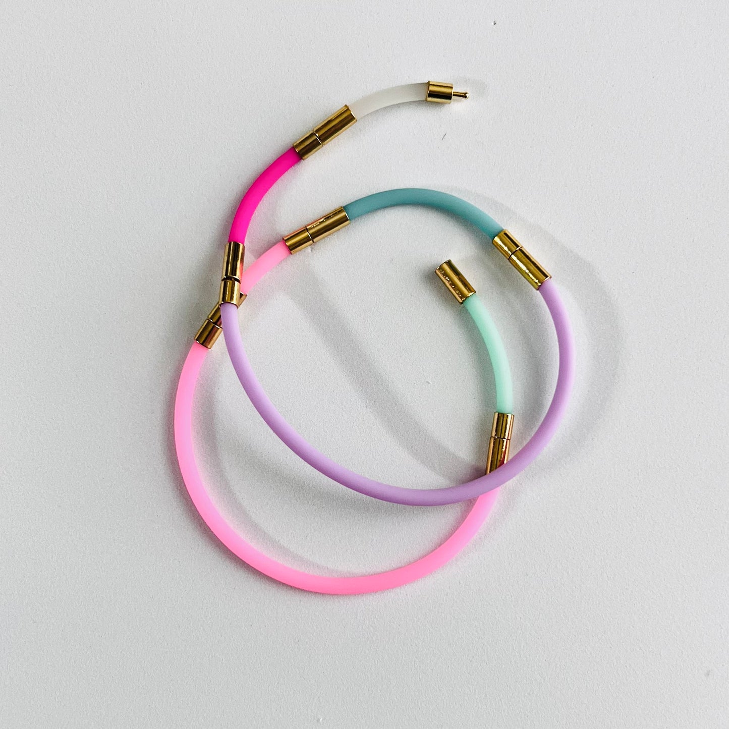 Link Up! Modular Convertible Soft-Touch Necklace/Bracelet