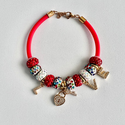 Love Mixed-Charm Bracelet